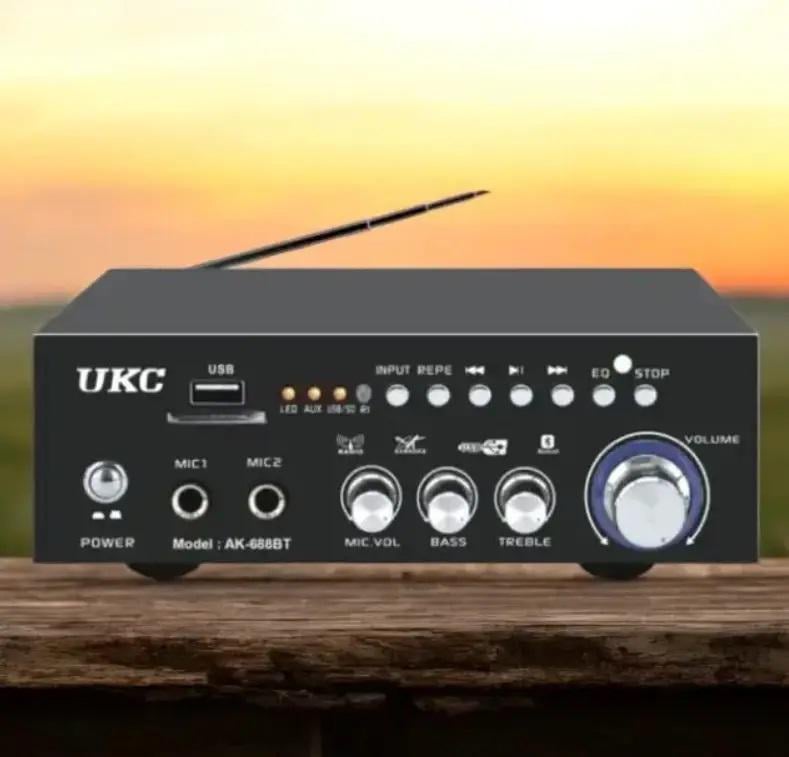 Підсилювач звуку UKC AK-688BT FM 87,5-108 МГц 30 Вт Bluetooth 4,0 Black (607730) - фото 6 Підсилювач звуку UKC AK-688BT FM 87,5-108 МГц 30 Вт Bluetooth 4,0 Black (607730) - фото 6