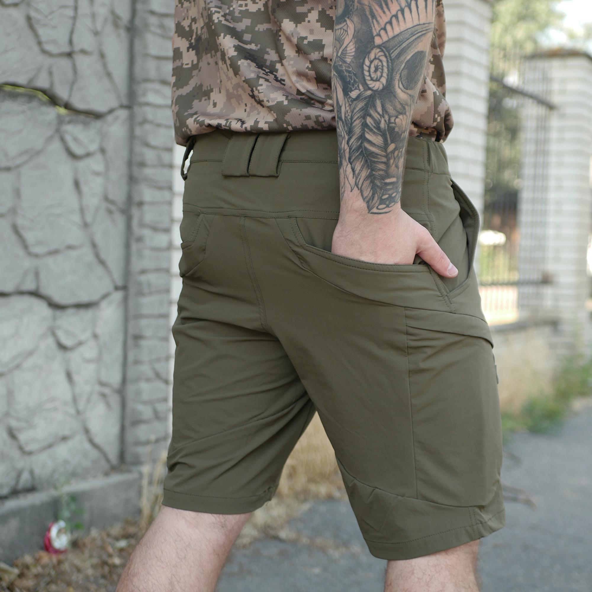 Шорти для ЗСУ BR SRTINGER L Олива (1819-L) - фото 12