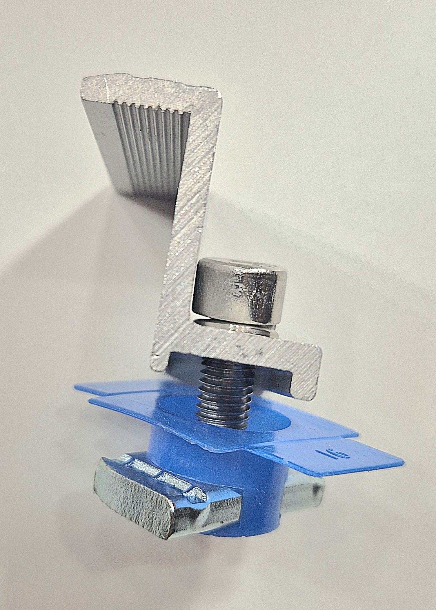 Прижим Z в сборе крайний алюминиевый 50x35 мм (122234) - фото 3 Прижим Z в сборе крайний алюминиевый 50x35 мм (122234) - фото 3