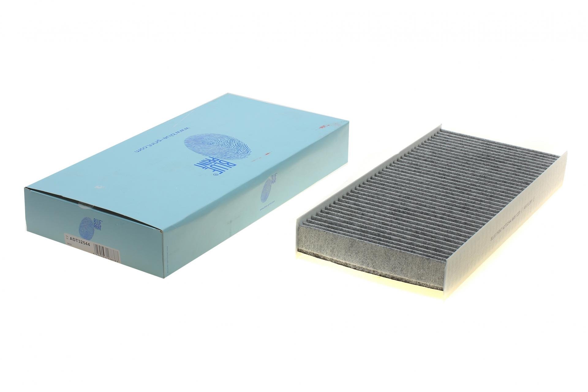 Фільтр салону BLUE PRINT для Fiat Scudo/Citroen Jumpy/Peugeot Expert 1,6-2,0 HDi 07- вугільний (ADT32544)