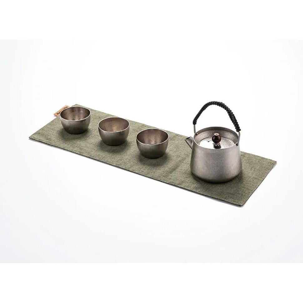 Набір чайний Naturehike NH20CJ007 титан