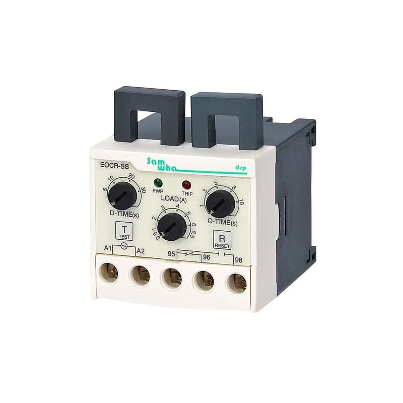 Реле защиты двигателя Samwha 3-35А AC 90-260V (EOCR-SS-220-35A) Реле защиты двигателя Samwha 3-35А AC 90-260V (EOCR-SS-220-35A)