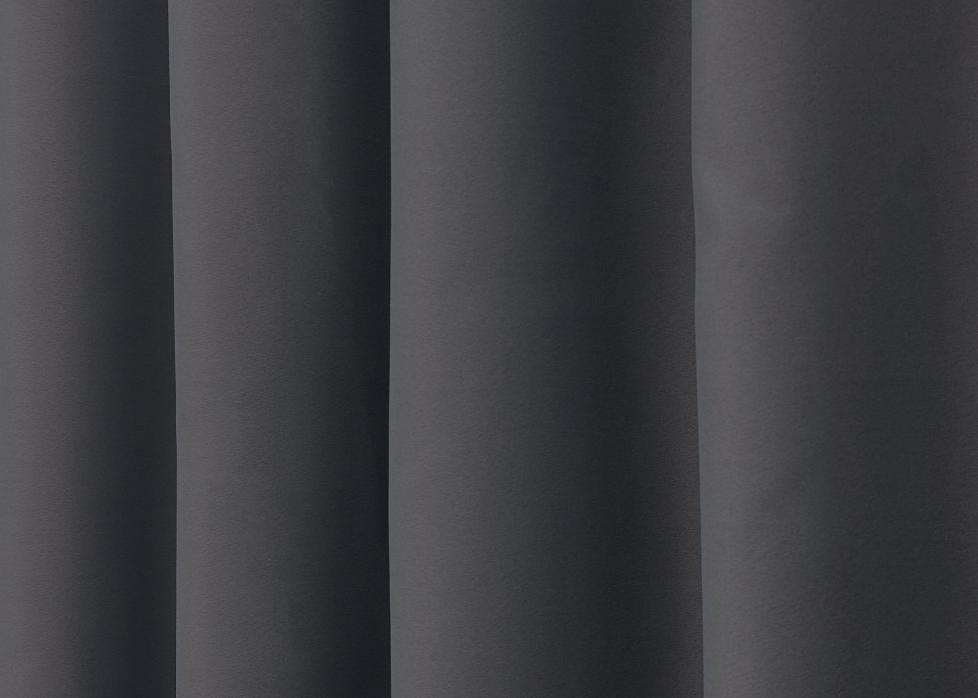 Комплект готовых штор VR-Textil Блэкаут Bagema Rvs №1241ш 150х295 см 2 шт. Темно-серый (33-0620) - фото 7