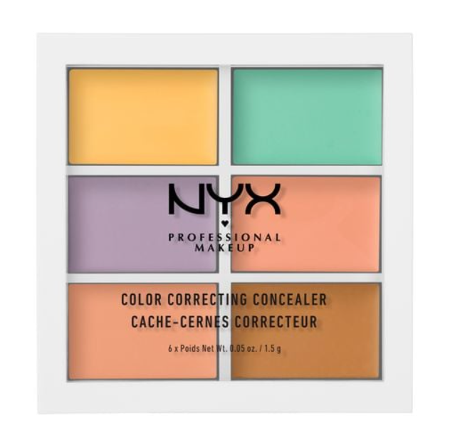 Палетка корректоров для лица NYX Professional Makeup Palette Conceal Correct Contour Color Correcting Concealer 9 г