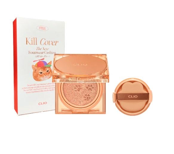 Кушон в лимитированном дизайне Clio Kill Cover Founwear Cushion Set 4 Ginger (8809900982391) - фото 1