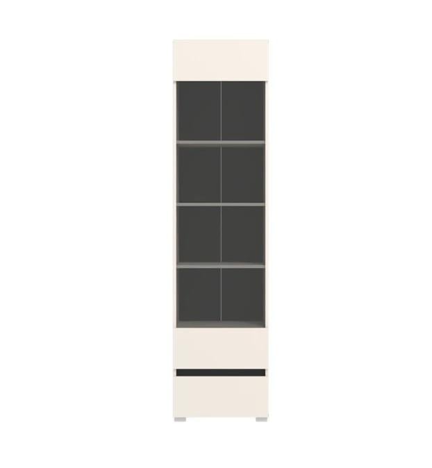Витрина Gerbor Лондон REG1W1S из ЛДСП Кашемир/Антрацит (54252) Витрина Gerbor Лондон REG1W1S из ЛДСП Кашемир/Антрацит (54252)