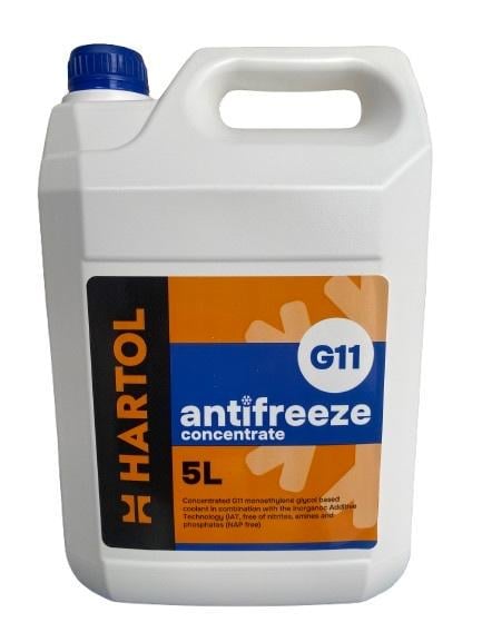 Антифриз концентрат HARTOL G11 5 кг Синій (6856857)