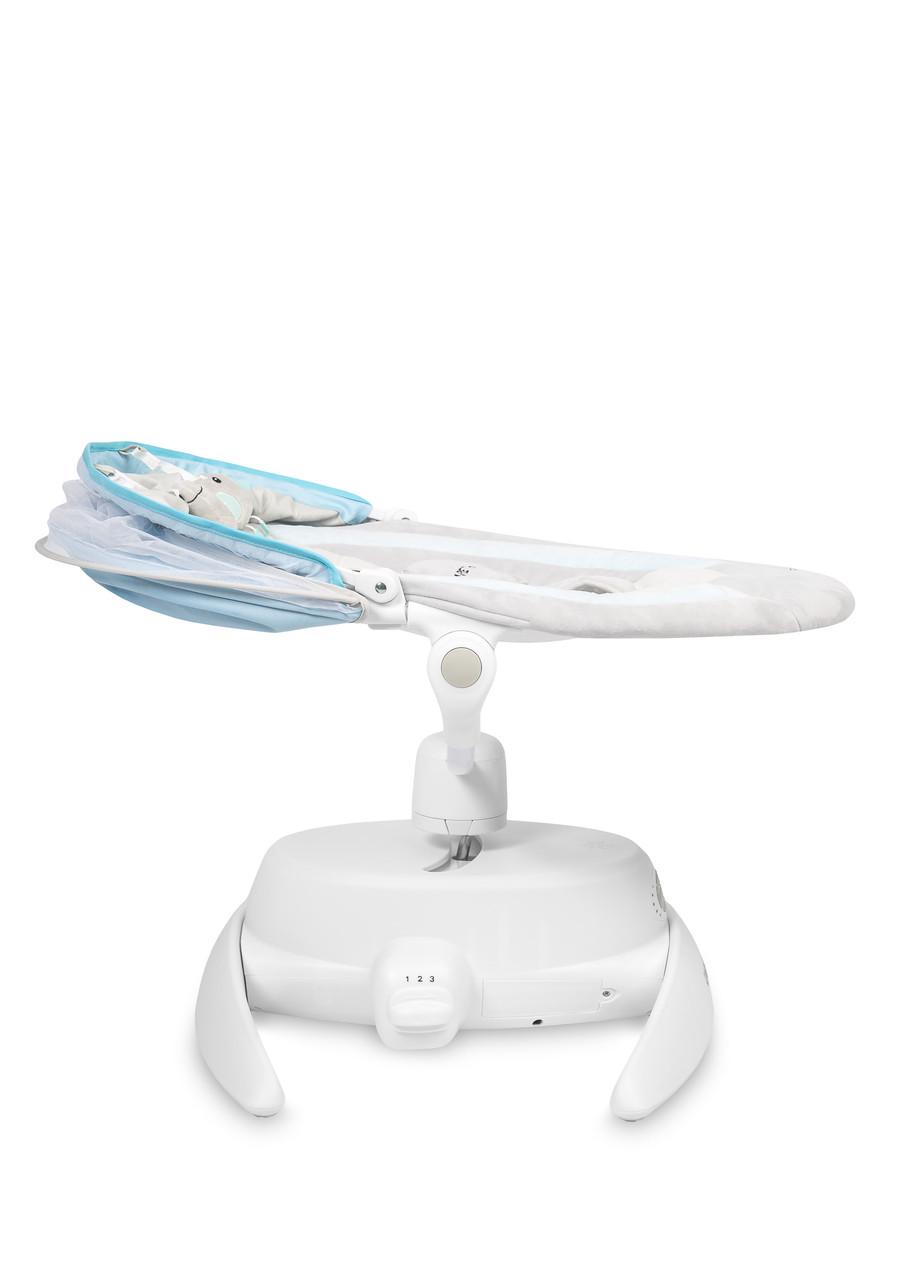 Качели-шезлонг детские Caretero Opti Blue (2475150240) - фото 7 Качели-шезлонг детские Caretero Opti Blue (2475150240) - фото 7