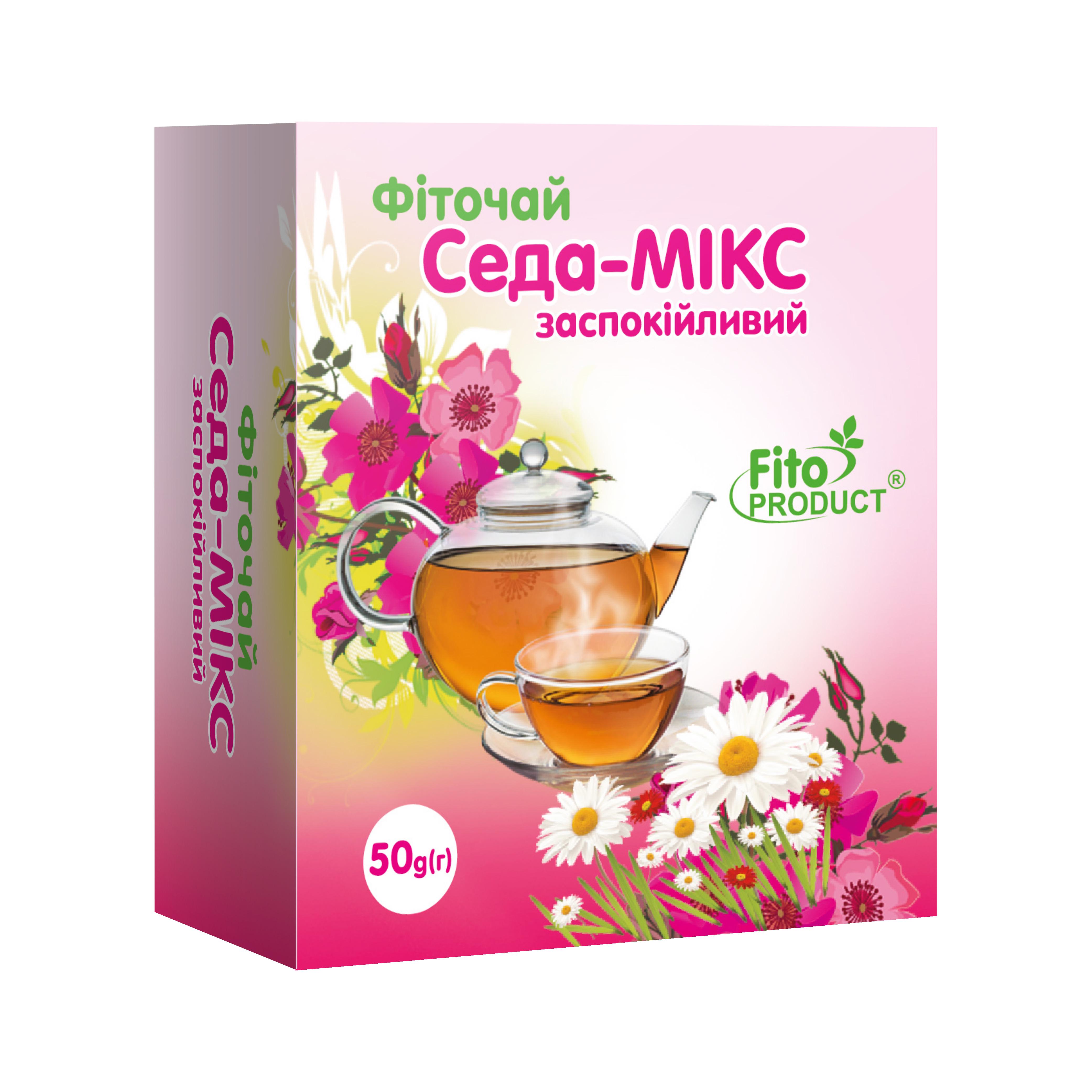 Фиточай успокаивающий Fito Product Седа микс 50 г (4820159301362)