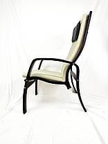 Крісло для відпочинку з підніжкою Avko ARC013 Walnut Beige - фото 4 Крісло для відпочинку з підніжкою Avko ARC013 Walnut Beige - фото 4