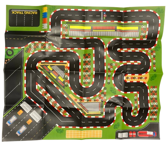 Ігровий килимок Гоночна траса 80х70 см (1635)