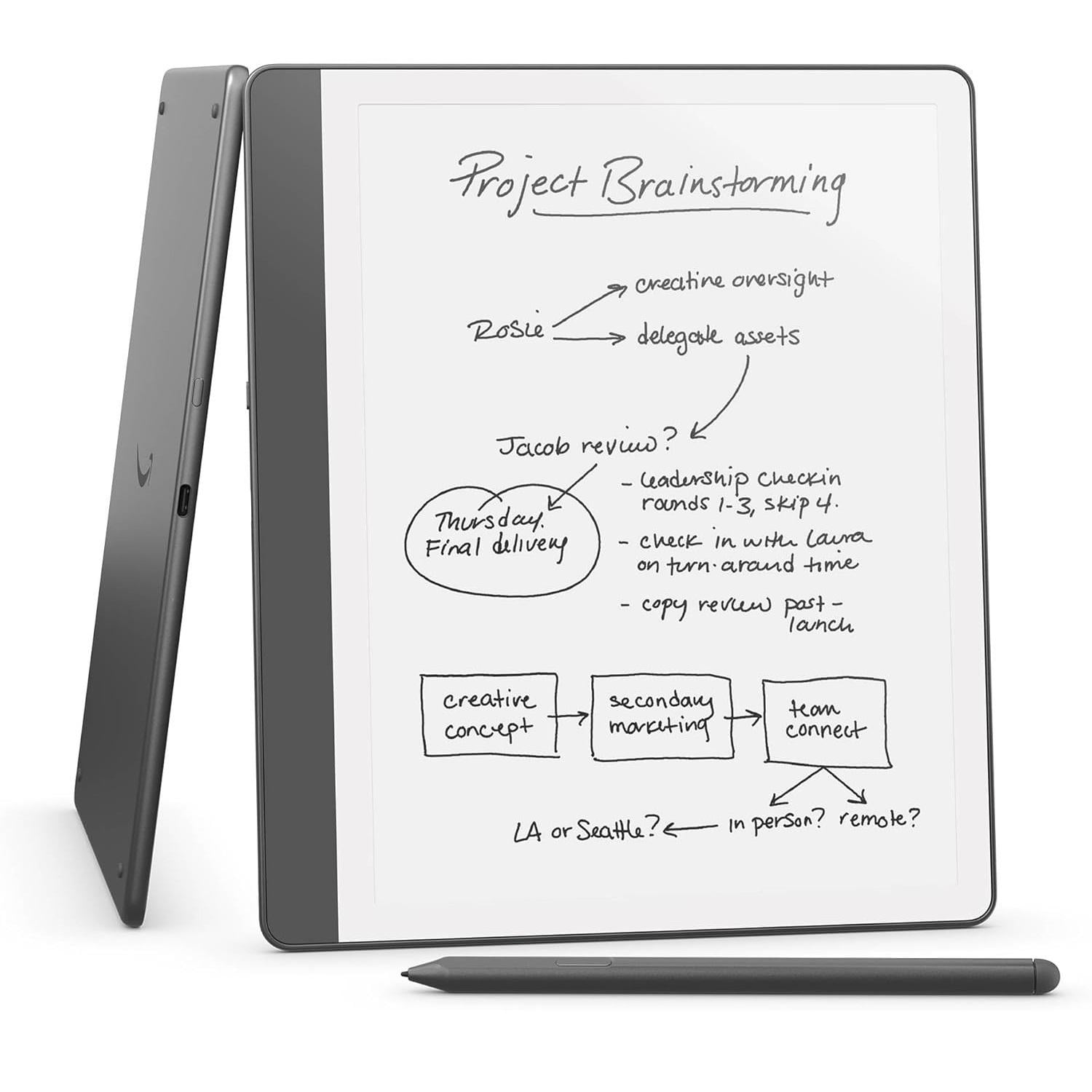 Електронна книга Amazon Kindle Scribe 1st Gen 2024 10,2" 16 Гб Wi-Fi Bluetooth Tungsten Grey (37916825)