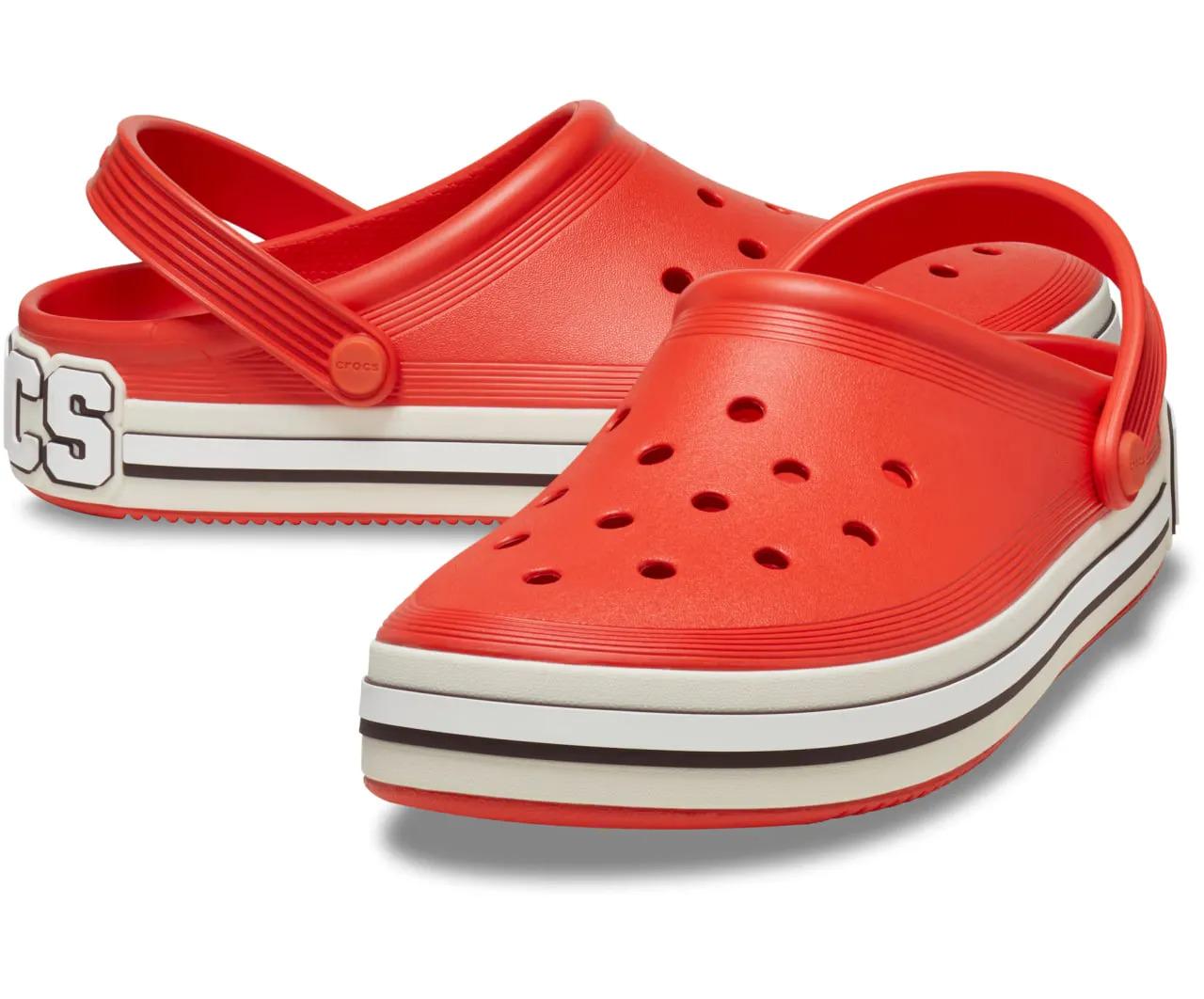 Сабо Crocs Off Court Logo Clog M7W9 р. 40/26 см Tomato (209651-M) - фото 3