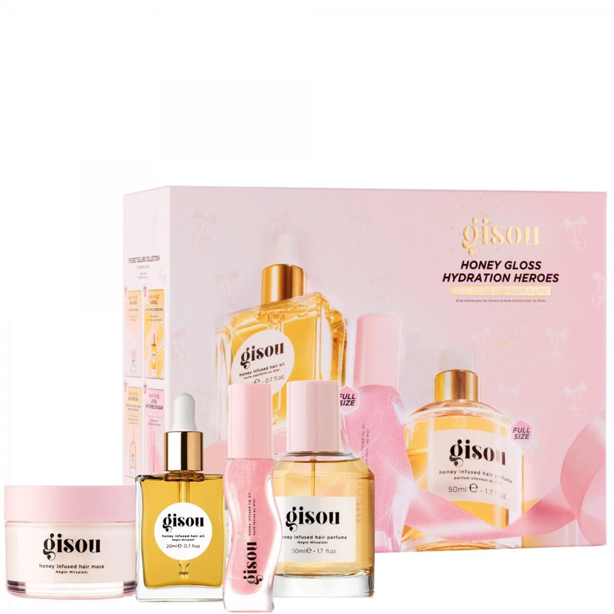 Подарунковий набір Gisou Honey Gloss Hydration Heroes Gift Set