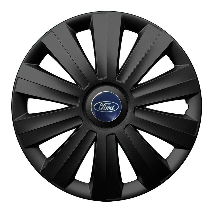 Комплект колпаков JAWOPLAST Snake R14 для Ford 4 шт. Black (28435149)