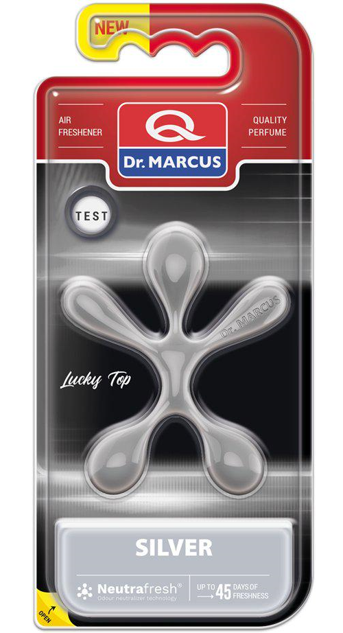 Ароматизатор Doctor Marcus Lucky Top підвіска Silver (84215)