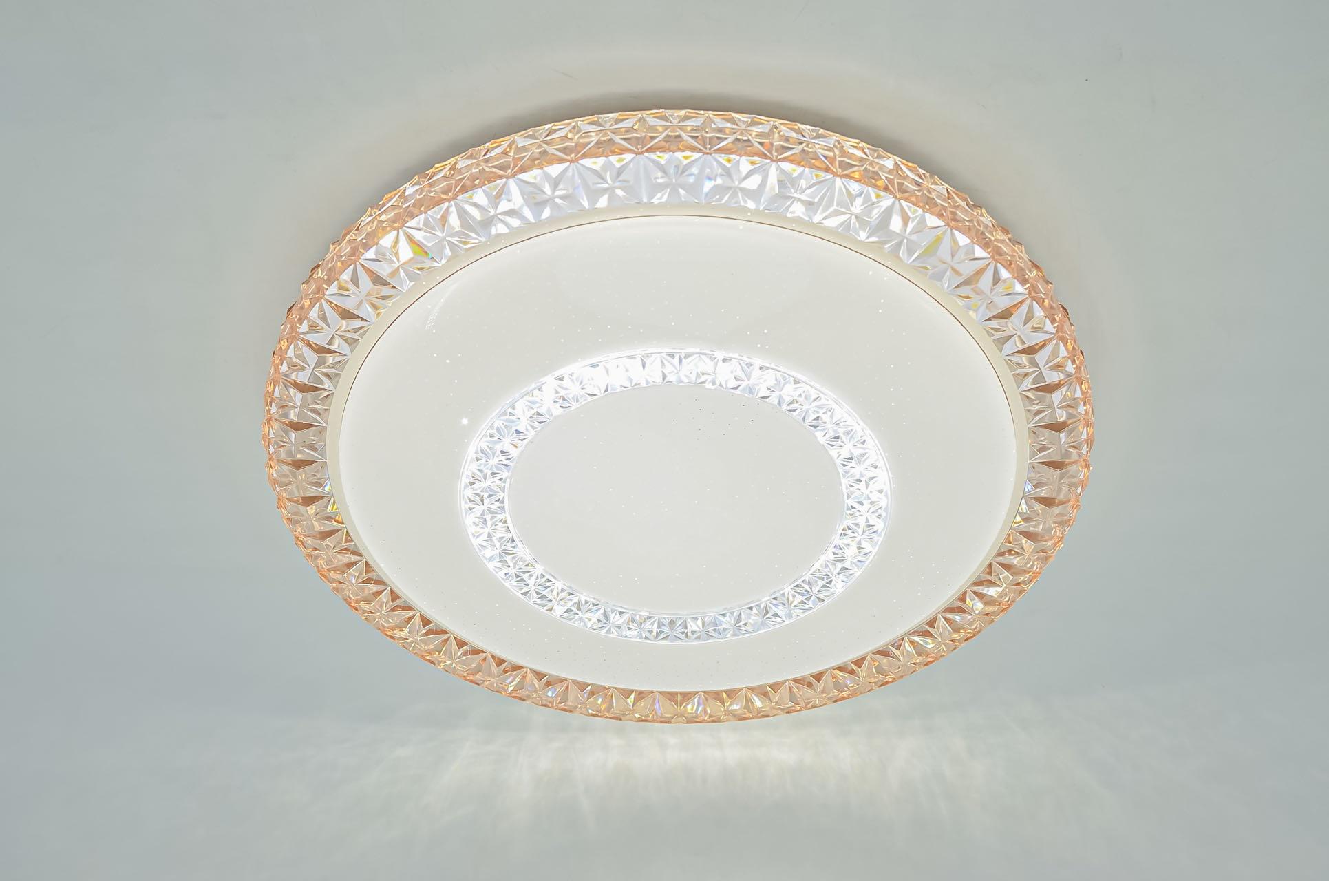 Люстра светодиодная смарт Sirius GLX-19461-500 96W Clear RGB (11772575)