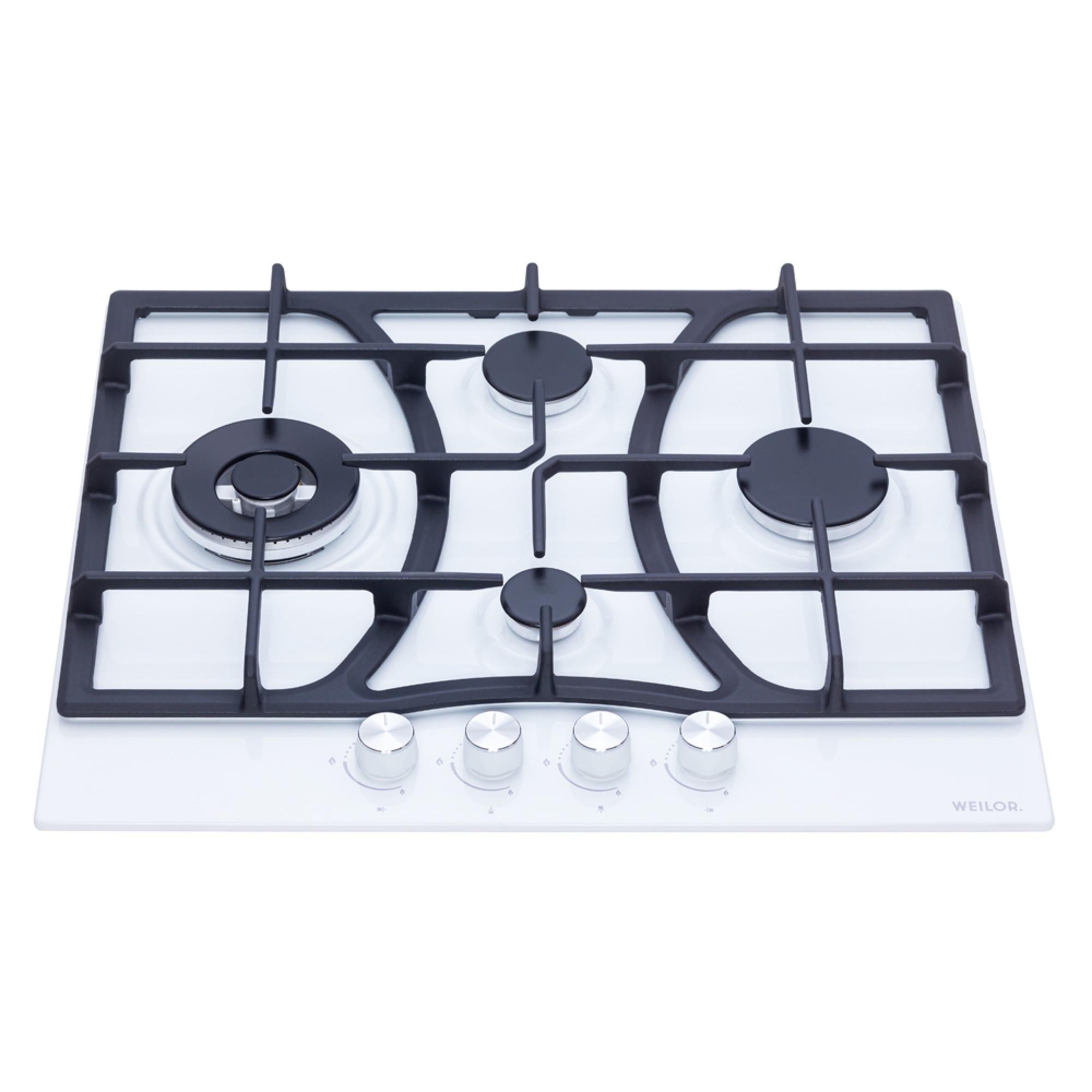 Варильна поверхня газова WEILOR GM W 614 WH - фото 2 Варильна поверхня газова WEILOR GM W 614 WH - фото 2