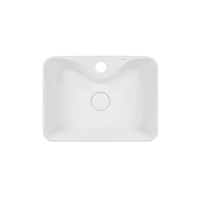 Раковина-чаша Q-tap Crow с донным клапаном White (QT05117040JW)