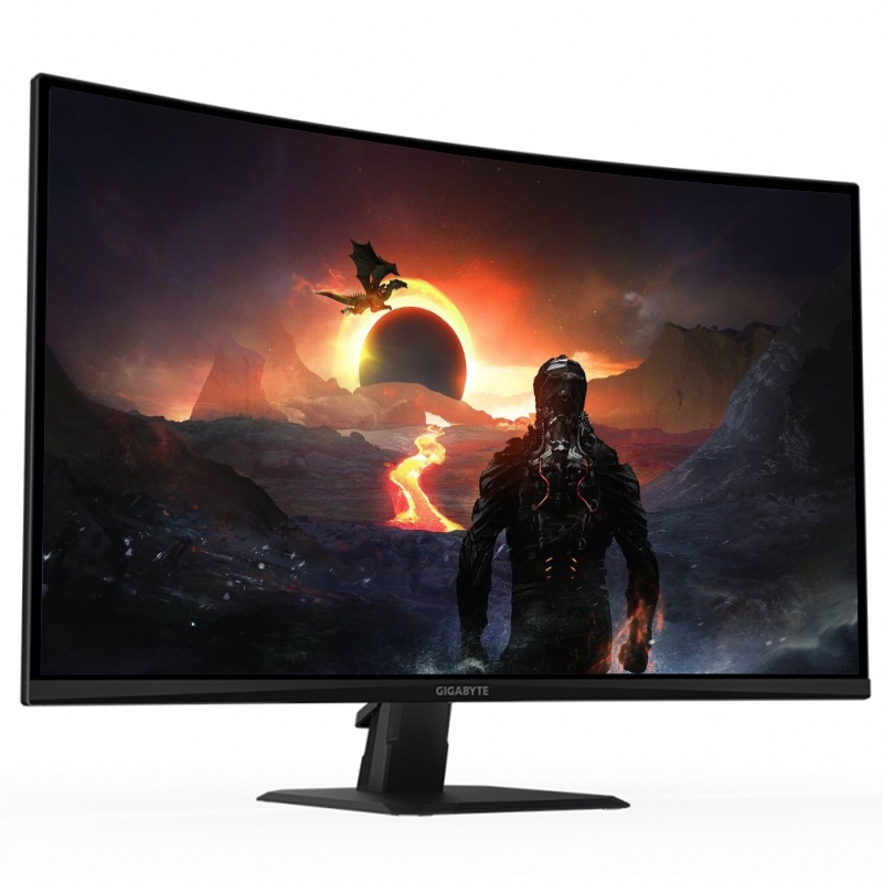 Монитор Gigabyte GS32QC Gaming Monitor изогнутый VA 2560x1440 QHD 31,5" (tf6287) - фото 3 Монитор Gigabyte GS32QC Gaming Monitor изогнутый VA 2560x1440 QHD 31,5" (tf6287) - фото 3