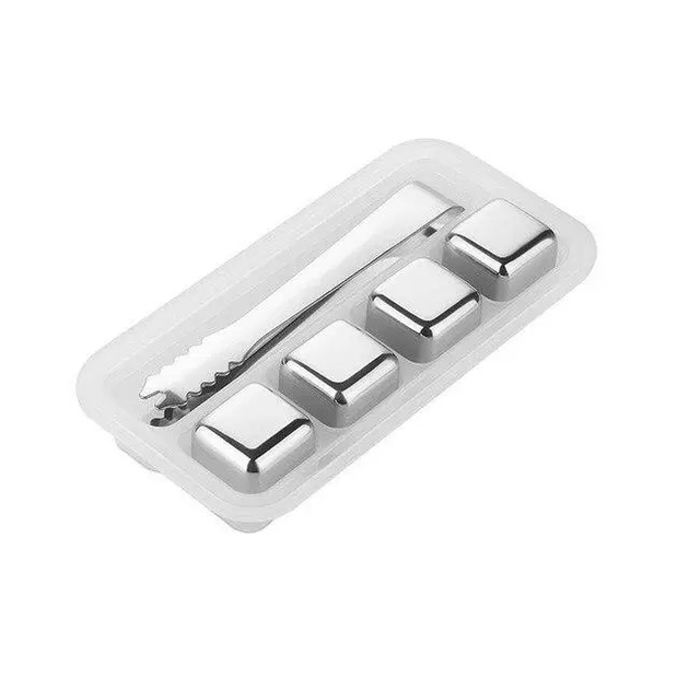 Кубики для виски со щипцами 11287 5 пр. (4570861)