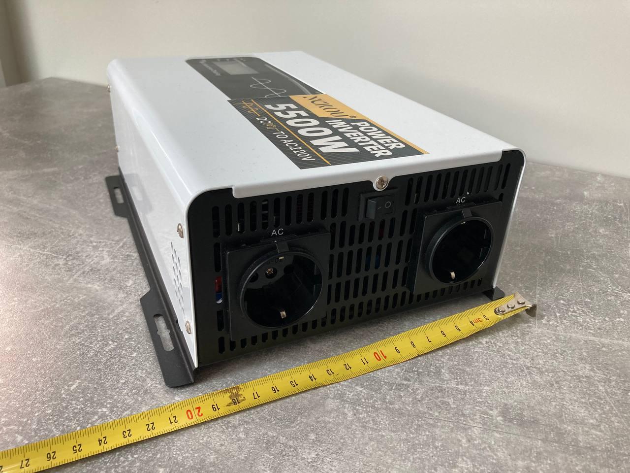 Инвертор с чистым синусом 12В 5500Вт (2292844100) - фото 5 Инвертор с чистым синусом 12В 5500Вт (2292844100) - фото 5