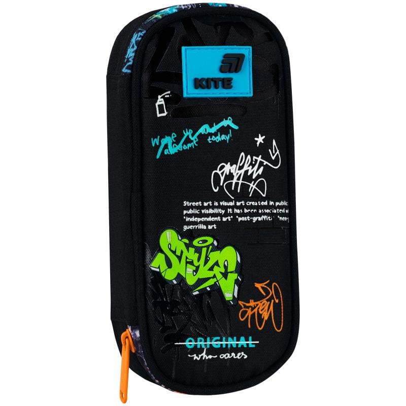Пенал шкільний KITE Street Style 1 відділення (K26-662-19)
