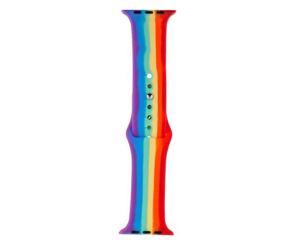 Ремешок Silicone One-Piece для Apple Watch S 42/44 мм Rainbow Ремешок Silicone One-Piece для Apple Watch S 42/44 мм Rainbow