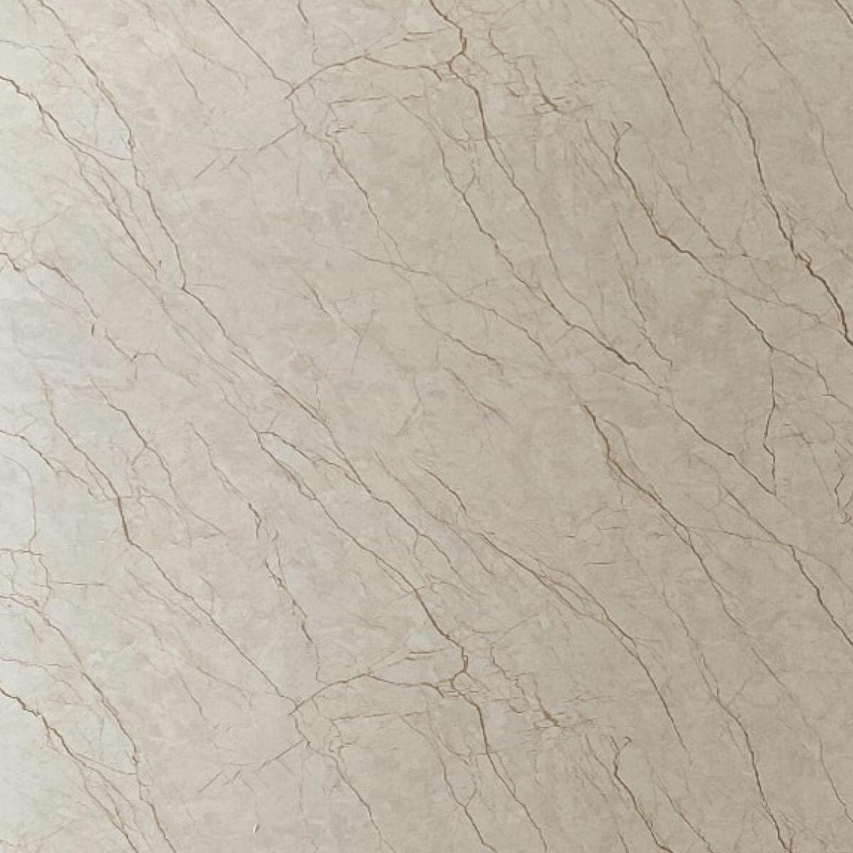 Плита декоративна Sticker Wall SW-00001629 ПВХ 600х600х3 мм Бежевий мармур (991943485)