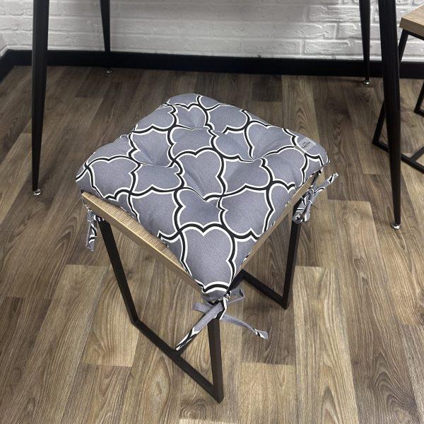 Сидушка Geometry Comfort Home на стул/кресло/садовую мебель 40х40 см