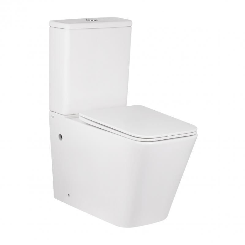 Унитаз-компакт Q-tap Tern безободковый с сиденьем Soft-close QT17222093ARW (VD00042533)