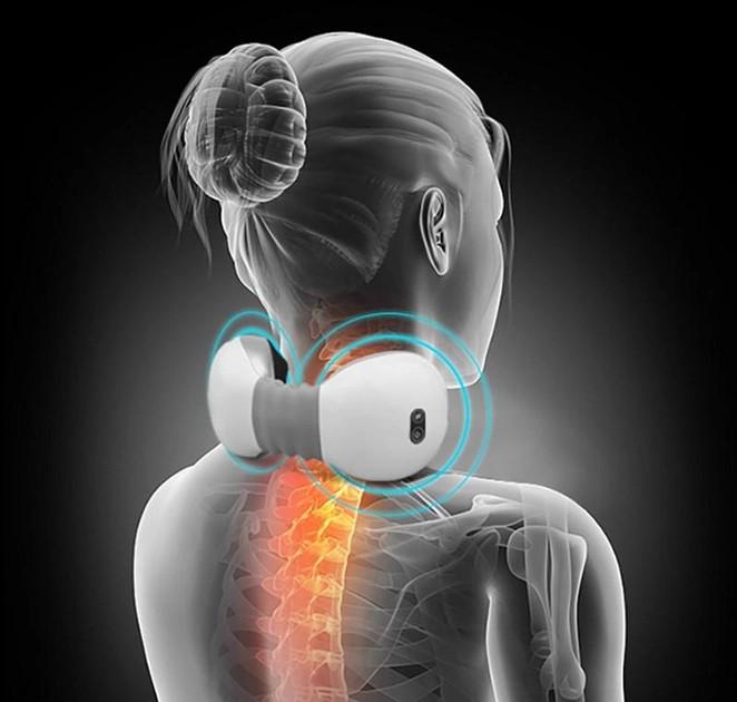 Масажер для шиї Jeeback Neck Massager MG2 JA301 White - фото 9