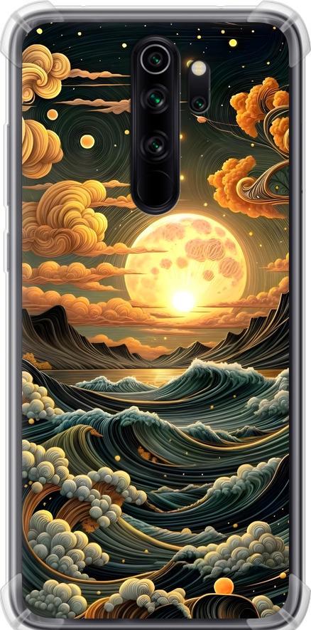 Чехол на Xiaomi Redmi Note 8 Pro Арт волны (6332sp-1783-42517) Чехол на Xiaomi Redmi Note 8 Pro Арт волны (6332sp-1783-42517)