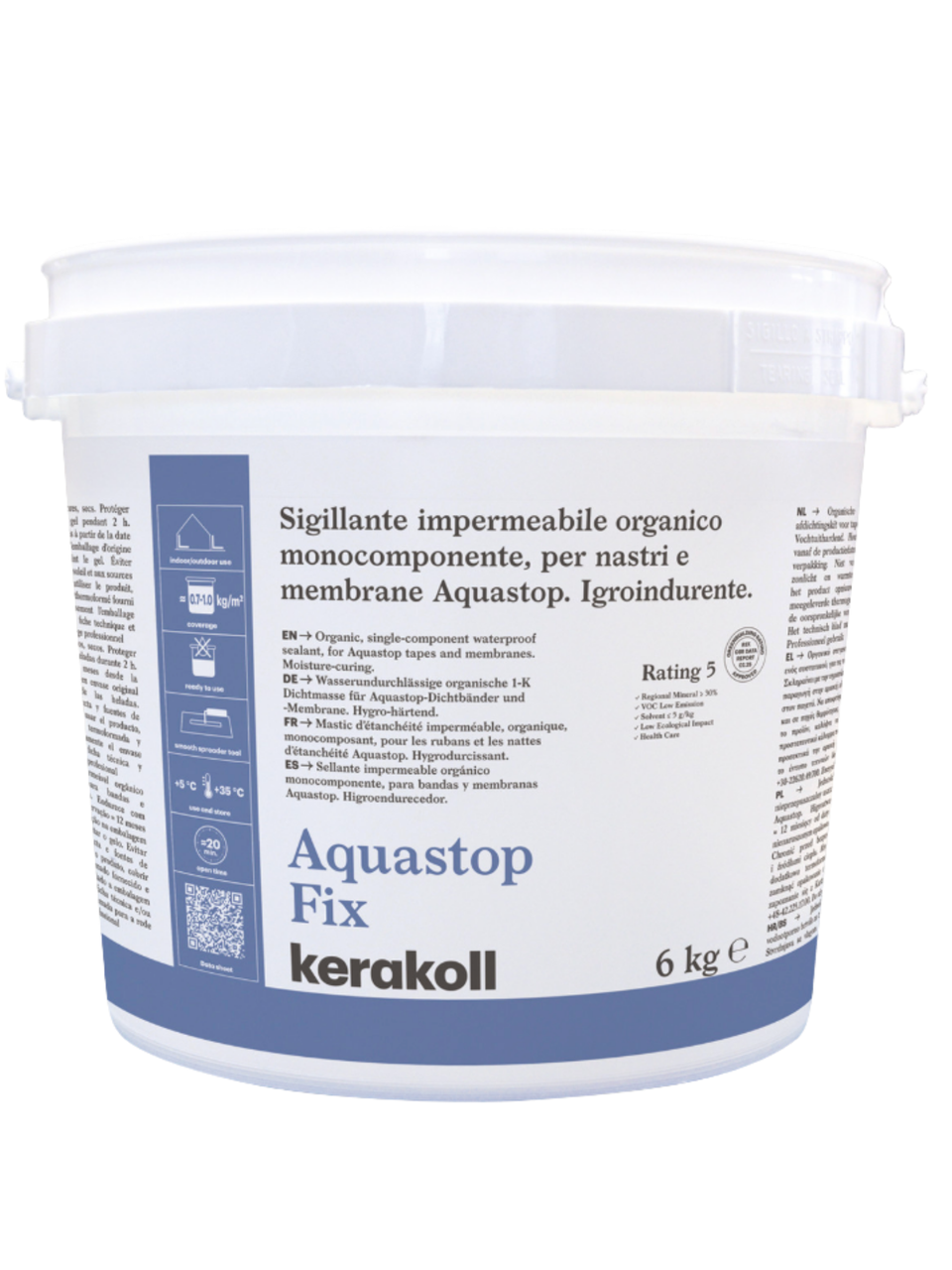 Гидроизоляция Aquastop Fix Kerakoll 6 кг (39800)