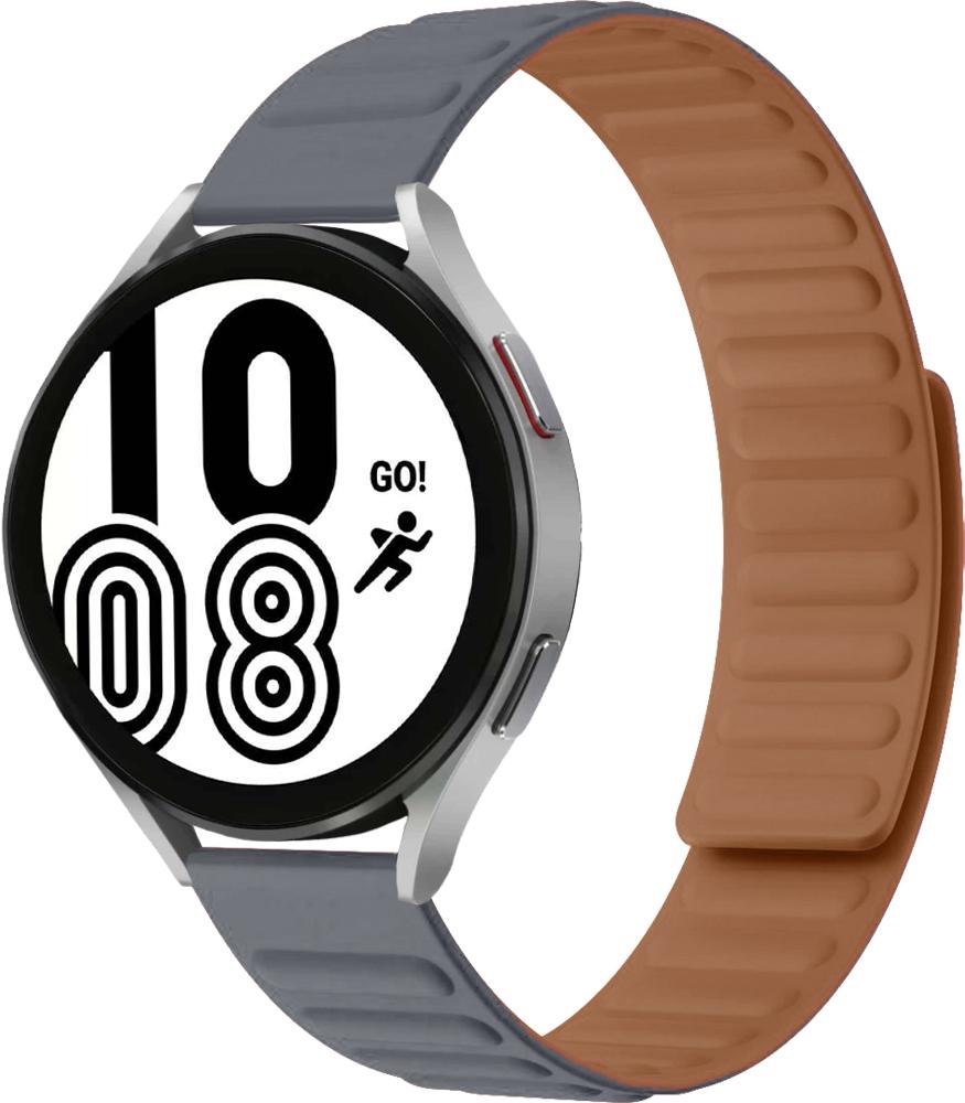 Ремінець Magneter для Galaxy Watch 4 44 мм Grey (26615-33)
