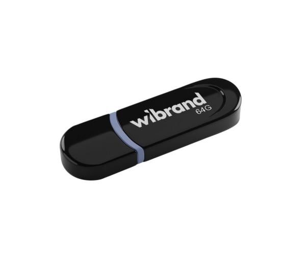 Флеш-пам'ять USB Wibrand USB 2.0 Panther 64Gb Black