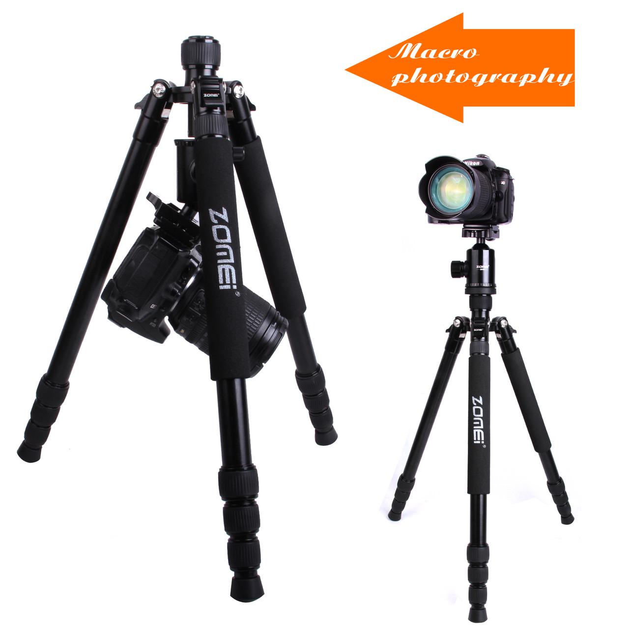 Штатив Zomei для фотоаппаратов Z888 со штативной головкой - фото 3 Штатив Zomei для фотоаппаратов Z888 со штативной головкой - фото 3