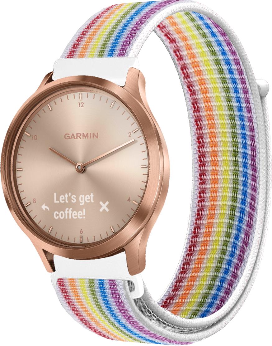Ремешок нейлоновый Sport Loop для Garmin Vivomove HR Multicolor (26875-64) Ремешок нейлоновый Sport Loop для Garmin Vivomove HR Multicolor (26875-64)