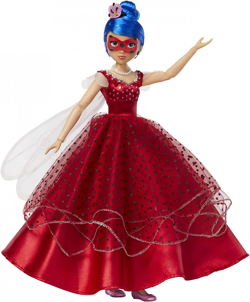Лялька Miraculous Ladybug & Cat Noir Movie Marinette Collector Fashion Doll Exclusive Outfit and Removable Mask 10,5" (2430208181)