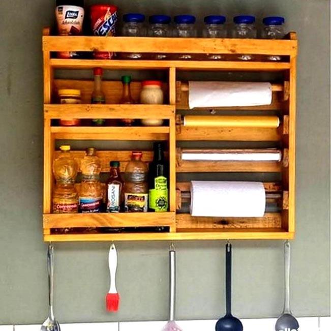 Диспенсер кухонный из дерева Олайне Карри (ДСК-001203)