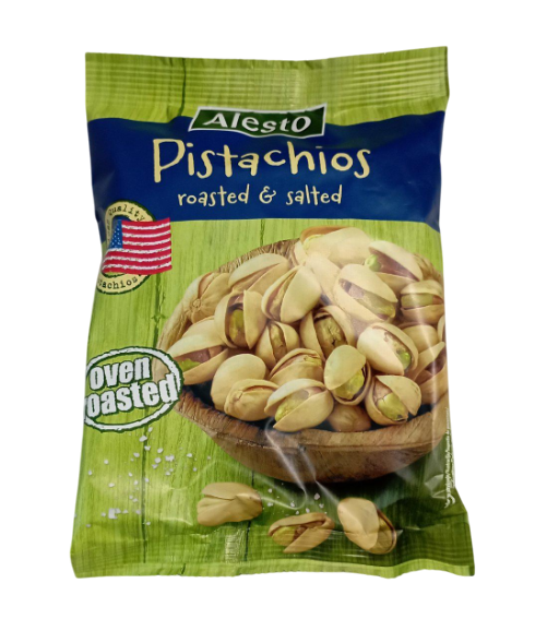 Фісташки солоні каліфорнійські Alesto 250 г (29345718)