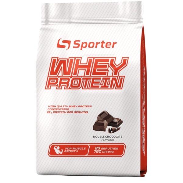 Протеин Sporter Whey Protein 700 g /23 servings/ Double Chocolate