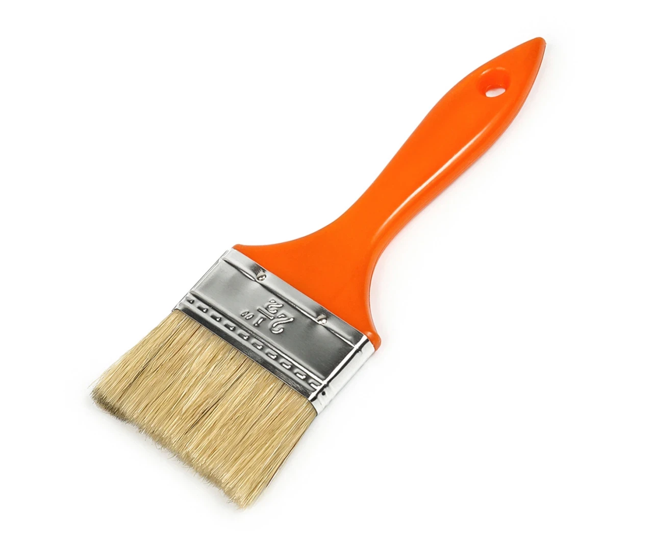 Пензель флейцевий Еко 2,5" пластикова ручка змішаний ворс (2427897715) - фото 1 Пензель флейцевий Еко 2,5" пластикова ручка змішаний ворс (2427897715) - фото 1