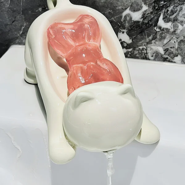 Мыльница керамическая 18х10х9,5 см Белый (C01598-1) - фото 7 Мыльница керамическая 18х10х9,5 см Белый (C01598-1) - фото 7