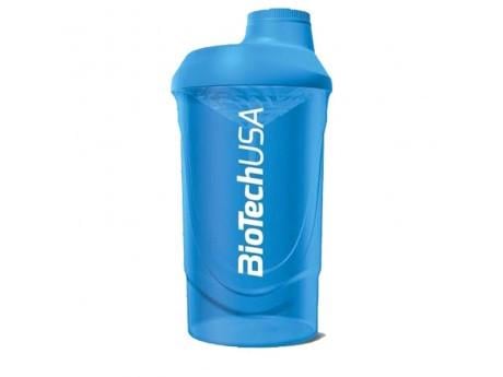Шейкер BioTech USA Wave Shaker 600 мл Shocking Blue (1669156816)