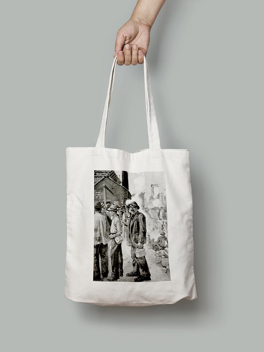 Эко-сумка Рабочий класс шопер (FA08093_Bag)