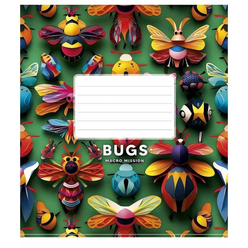 Зошит учнівський "Boys interests" 012-3394K-4 в клітинку 12 аркушів