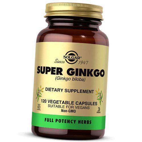 Гинкго билоба Super Ginkgo 120 вег. капс. (71313005)