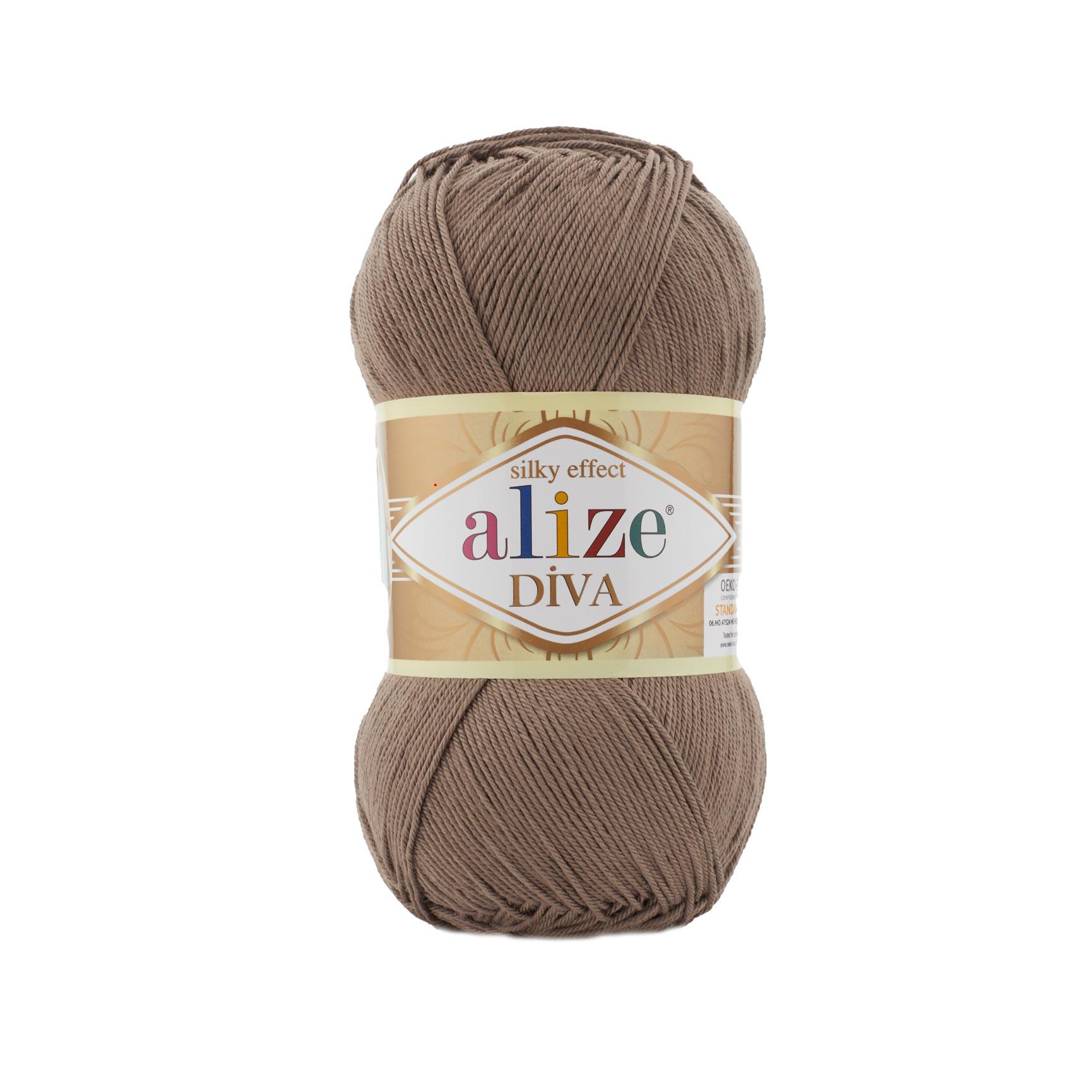 Пряжа Alize Diva 688 моко (7521)