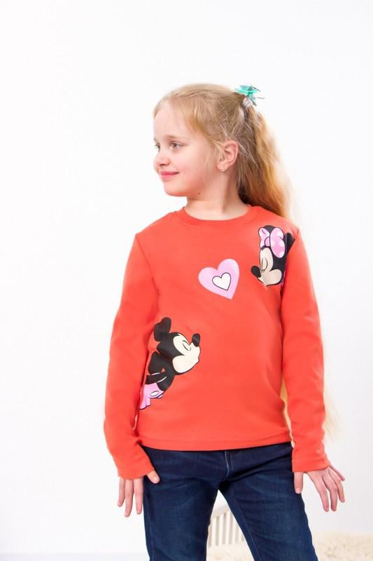 Джемпер для дівчинки Носи своє 140 см Помаранчевий (6025-015-33-2-v98)